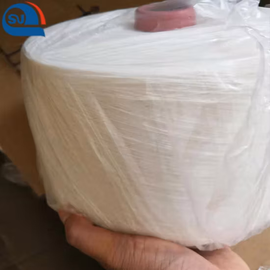 Hilo de viscosa 100% blanco crudo con años 50