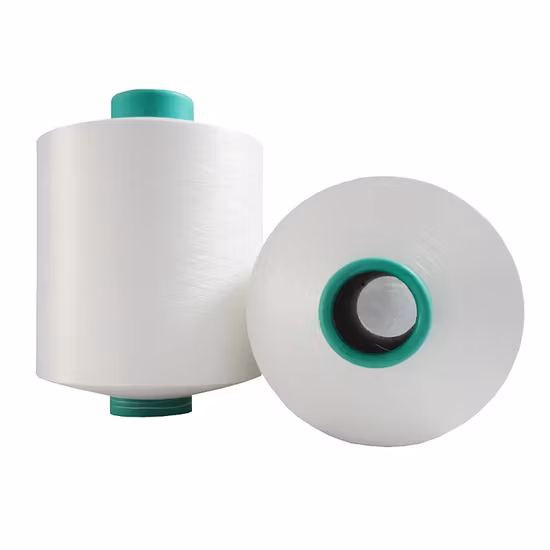 Poliéster reciclado/Nylon Nim SIM Him filamento catiónico TBR Ddb alto estiramiento completo Dull Fd Cdp DTY/FDY/POY/Ity hilados para tejer